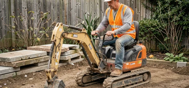 Comment réussir le décaissement de votre terrasse avec une machine adaptée Comment réussir le décaissement de votre terrasse avec une machine adaptée
