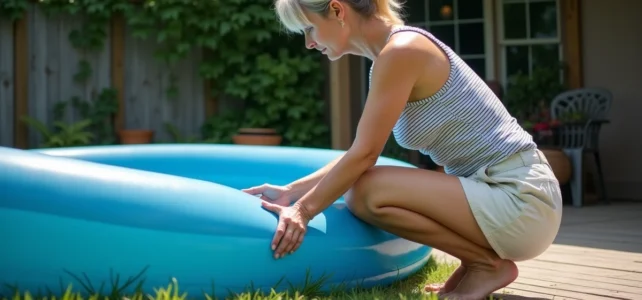 Astuces pratiques pour redresser une piscine autoportée qui s&rsquo;affaisse facilement