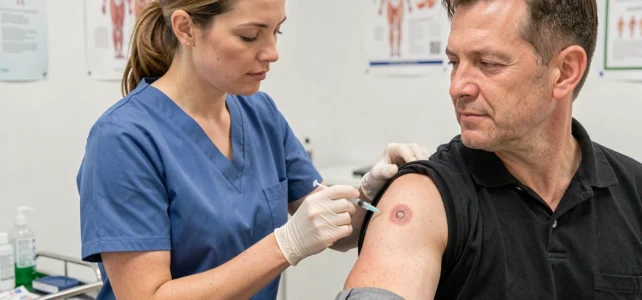 Pourquoi certains vaccins laissent-ils une marque visible sur le bras ?